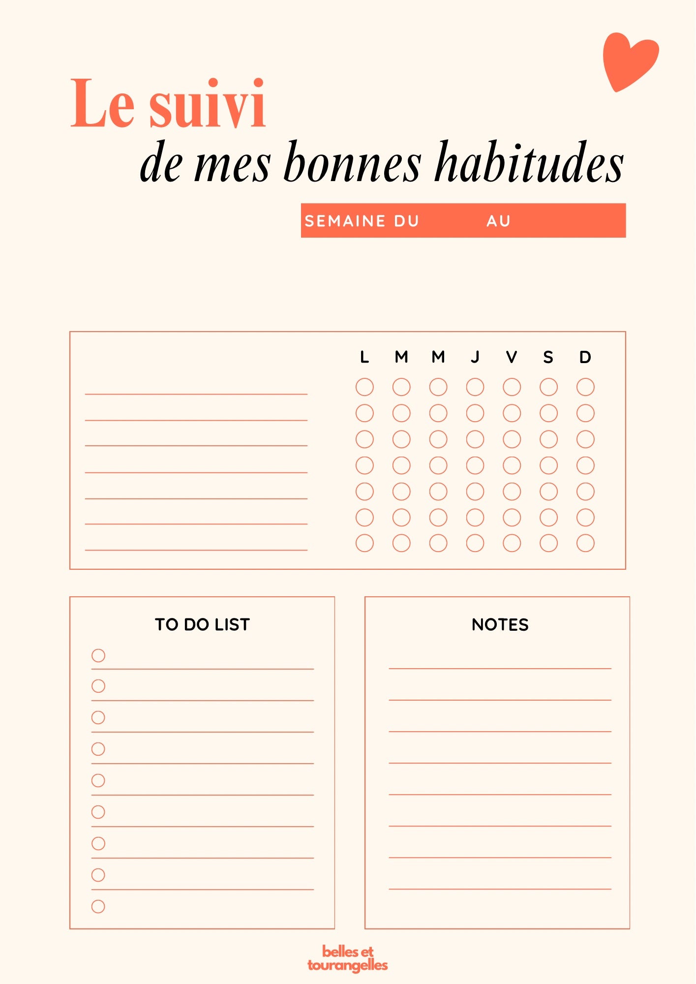 Suivi des habitudes
