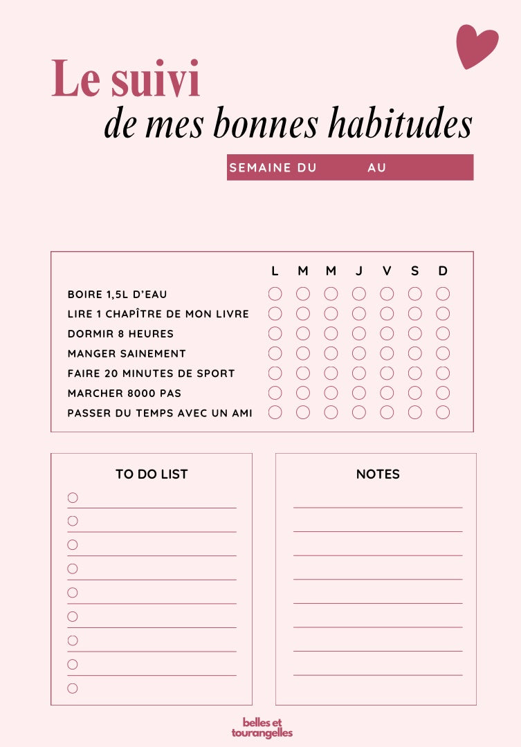 Suivi des habitudes